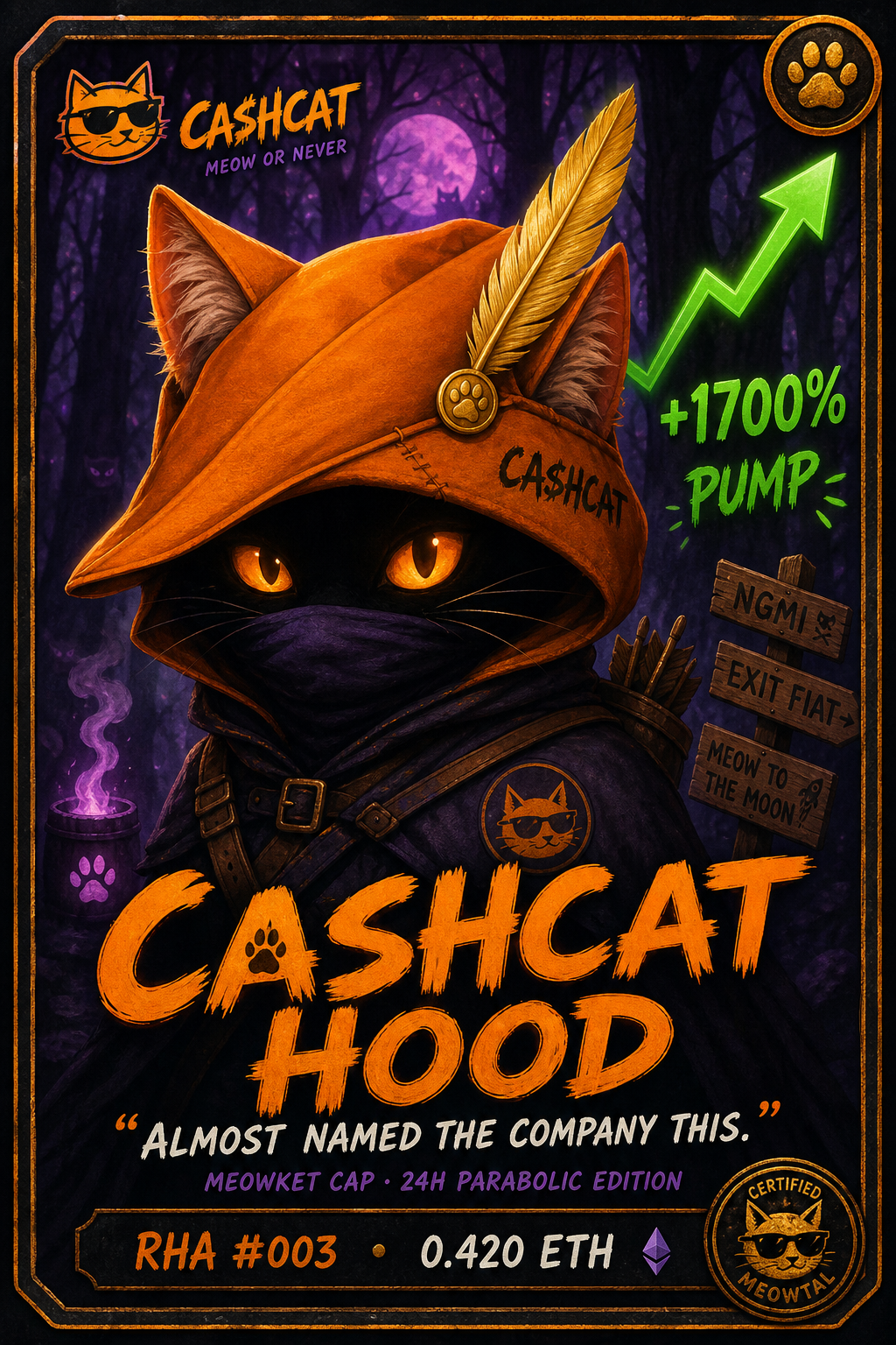 CASHCAT Hood